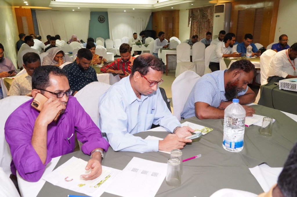 RMG and textile factory delegates attending the Chattogram ATTI workshop.